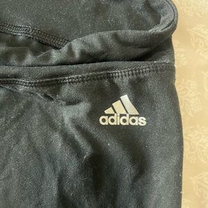 Adidas Black cropped Leggings